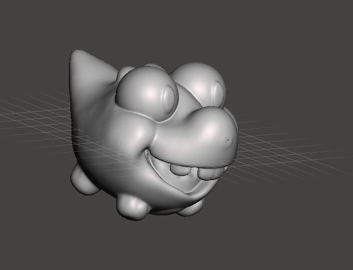 Cuddles PartySaurus Rex small dragon bath toy