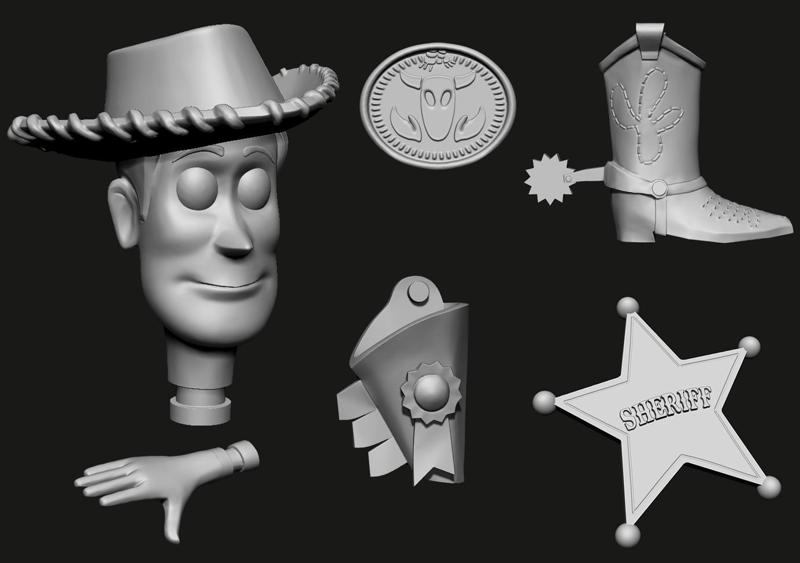 Toy Story Woody Toy Mode + HAT