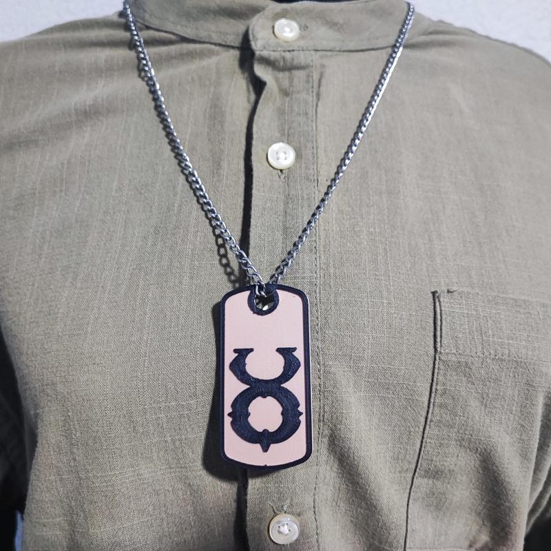 ULTIMA ONLINE NECKLACE ARMY TAG STYLE