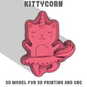 Kittycorn Stl File