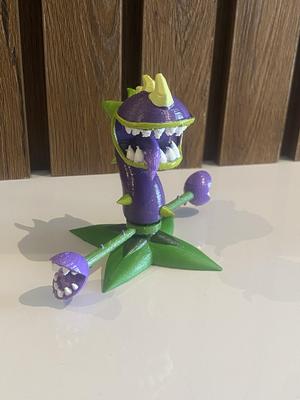 CHOMPER ROTATING TOY, PLANTS VS ZOMBIES