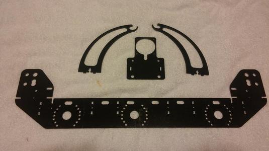 NCS P3-v Steel Three spool Mount upgrade