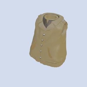 Military Jacket For Custom Playmobil