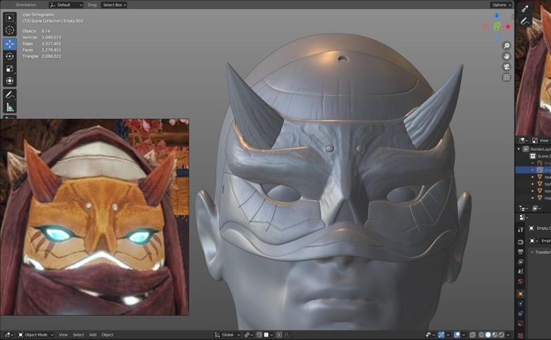 MH Rise Somnacanth mask