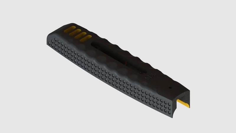 (JW83-FG4E) FOREGRIP, FINGER-MOLDS, TEXTURED SIDES