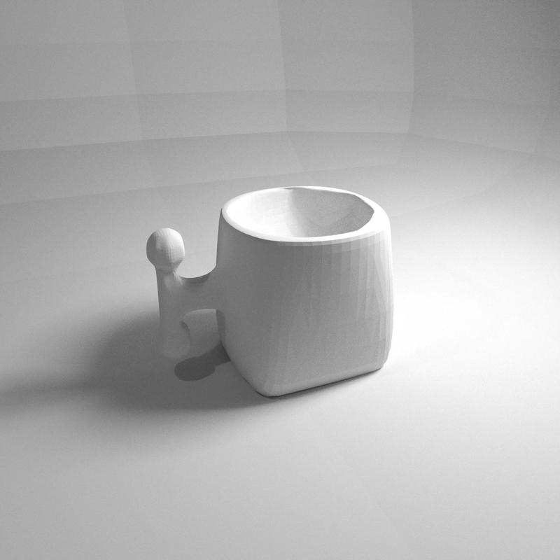 round square cup