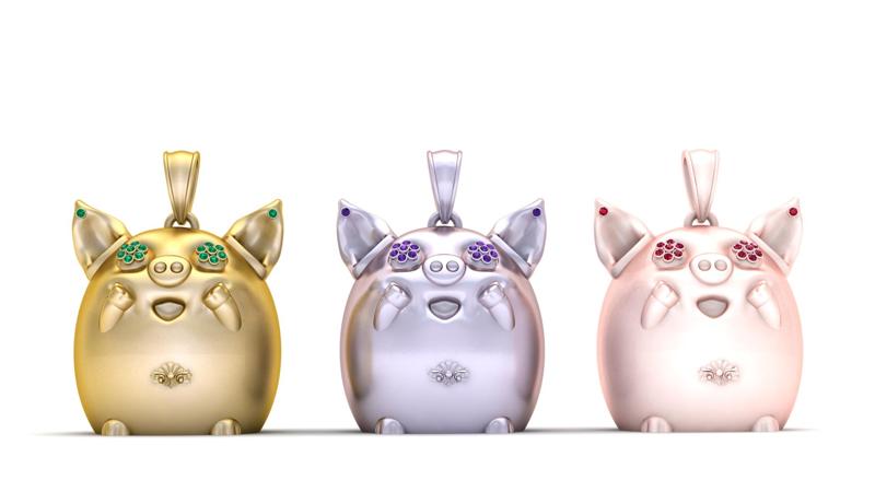 Lucky Piggy Pendant