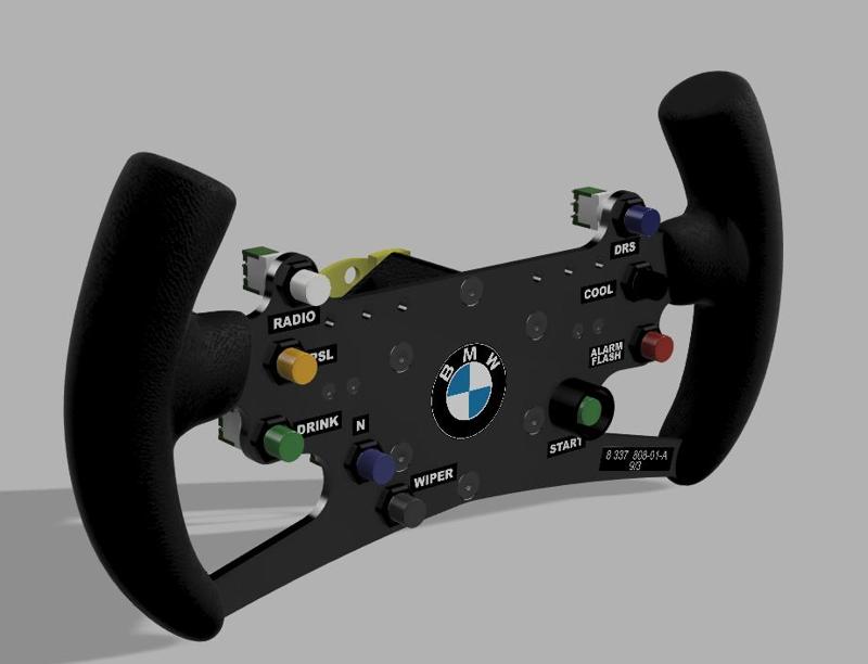 DIY BMW M3 DTM Steering Wheel