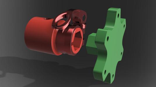 Thrustmaster T150/TMX Universal 70 mm Quick Release