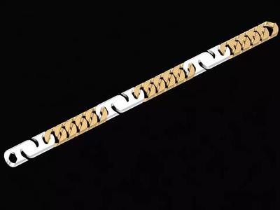 Classic Cuban Link Jewelry Set Necklace Bracelet Men 768