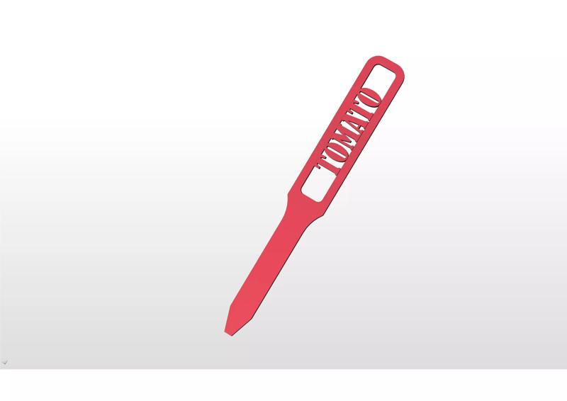 Tomato Garden Marker