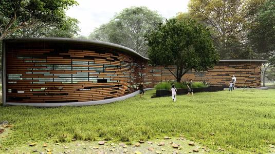 parametric facade design scene