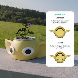 Nintendo Yellow Pikmin Pot and Vase
