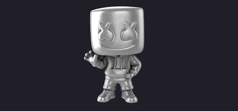 DJ Marshmello 3D MODEL