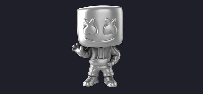 DJ Marshmello 3D MODEL
