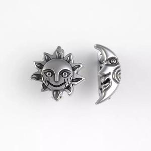 Sun and moon Earrings
