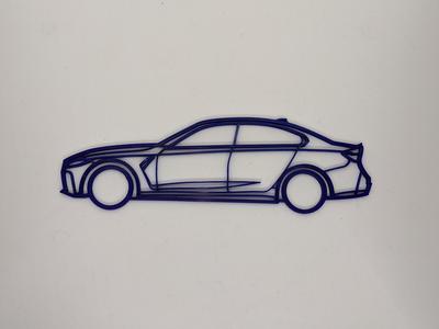Wall decoration BMW M3 G80
