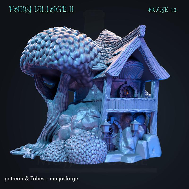 Fairy village II - HOUSE 13/Rock house
