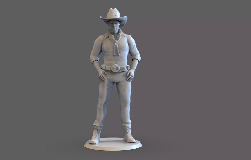 Cowboy Sculpture