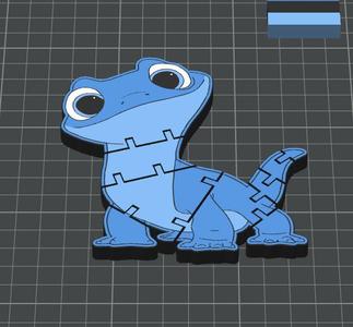 Bruni fire lizard