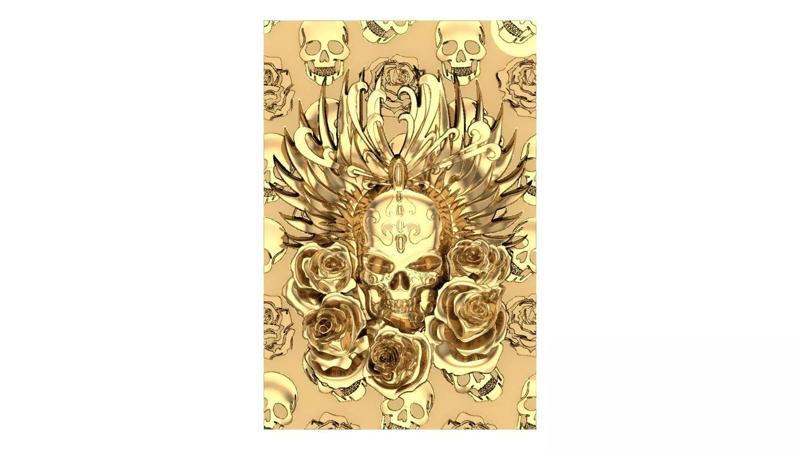 skullAndRoses