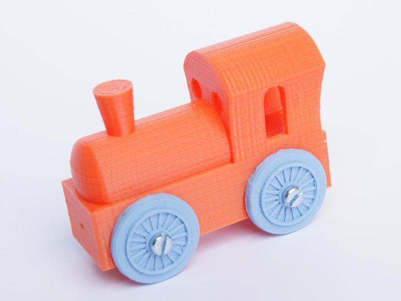 Brio mini locomotive upscalled to regular