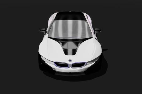 BMW i8 sports car