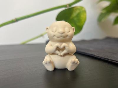 Cute Otter with Heart