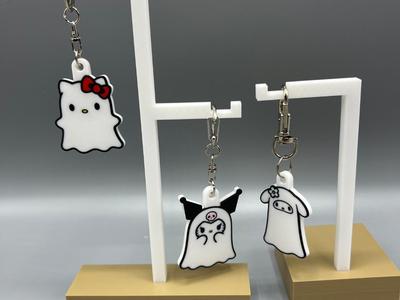 Halloween Sanrio Ghost Keychains