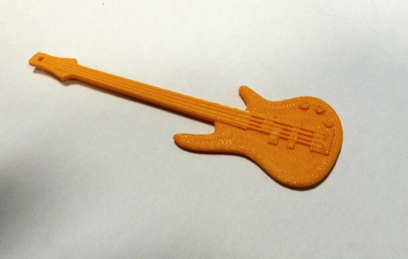 Bass Guitar Keyring