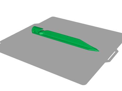 Tent Stake ( no supports needed ) Zelt Hering