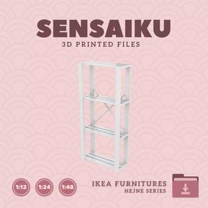 HEJNE Shelf Unit for Miniature Dollhouse - IKEA - 3D Print