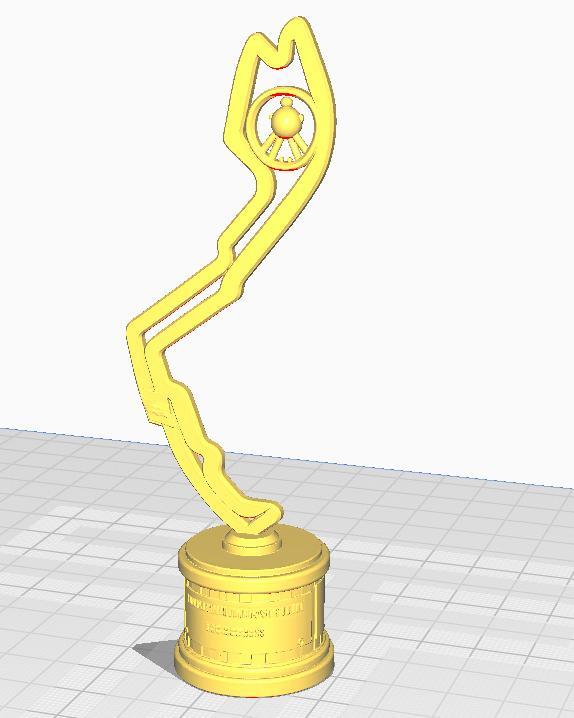 F1 2025 Monaco GP Trophy