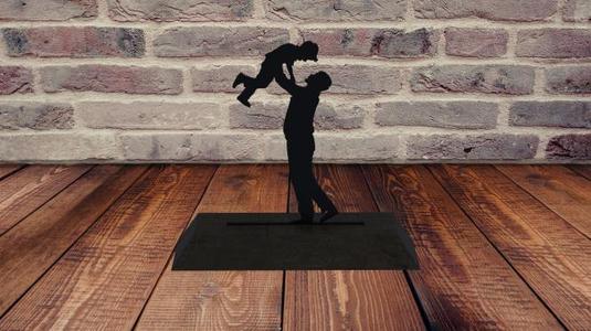 father and son trophy