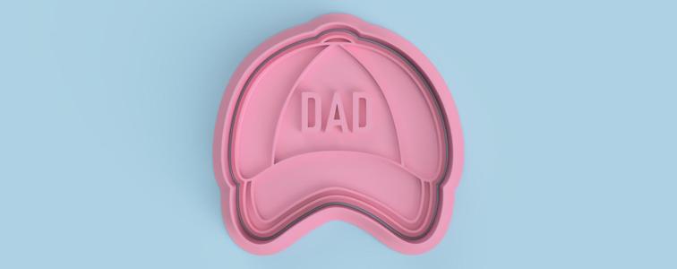 Baseball cap cookie cutter ( Baseball cap cookie cutter )