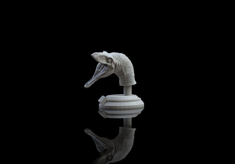 Troodon - La Isle - Bust