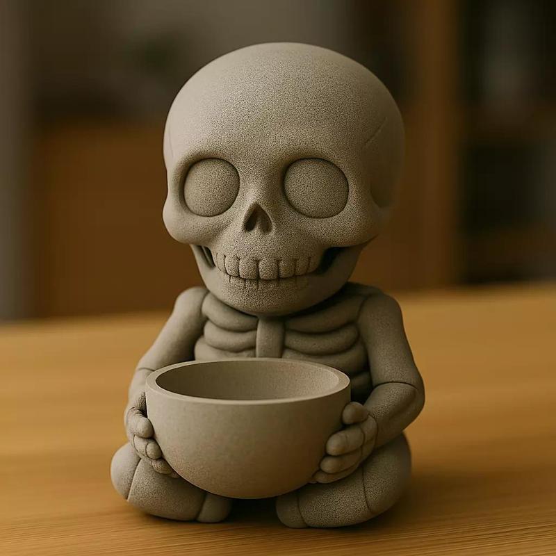 Flower Bowl Planter Esqueleto