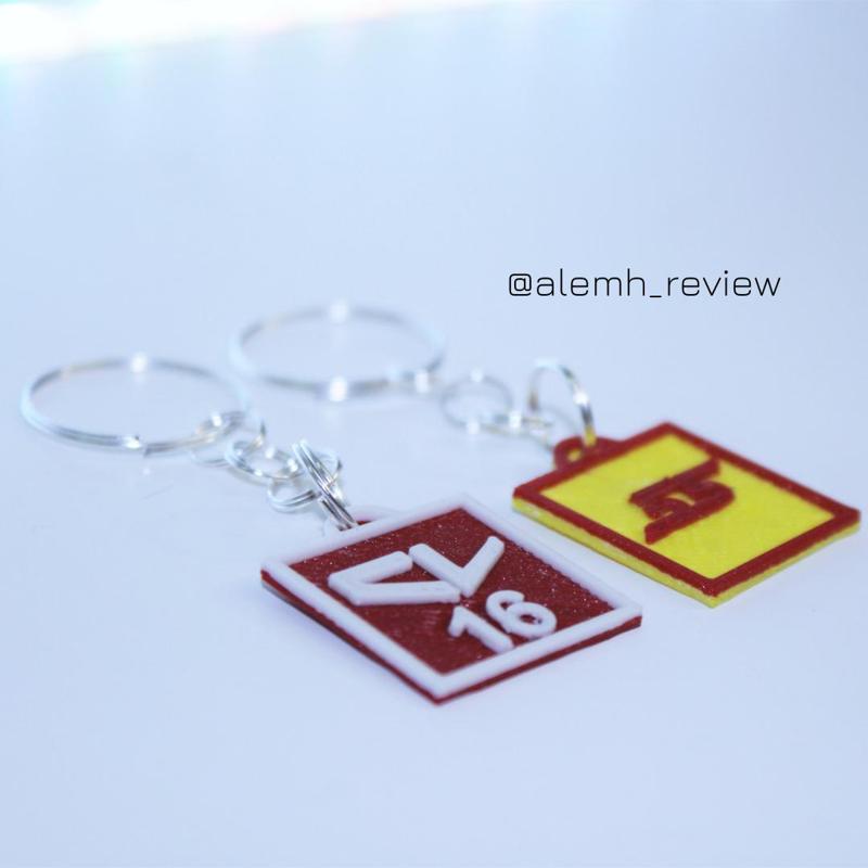 FERRARI DRIVERS KEYCHAIN