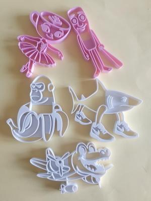 ITALIAN BRAINROT SET 5 COOKIE CUTTERS