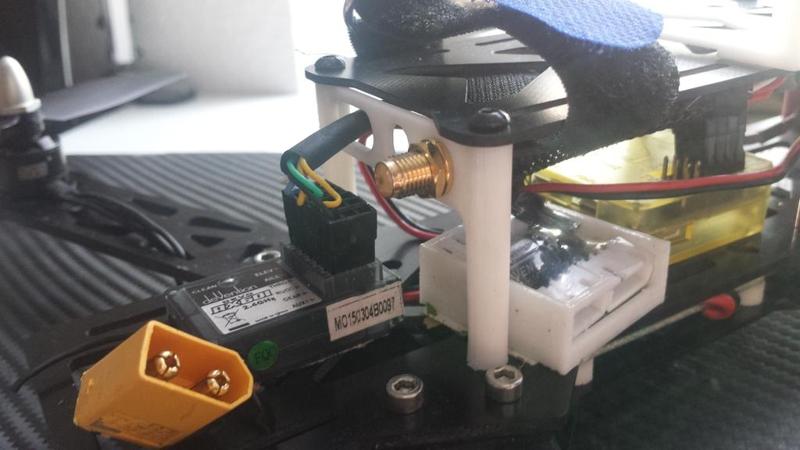 Emax Nighthawk 250 sma adapter, Fatshark, Antenna