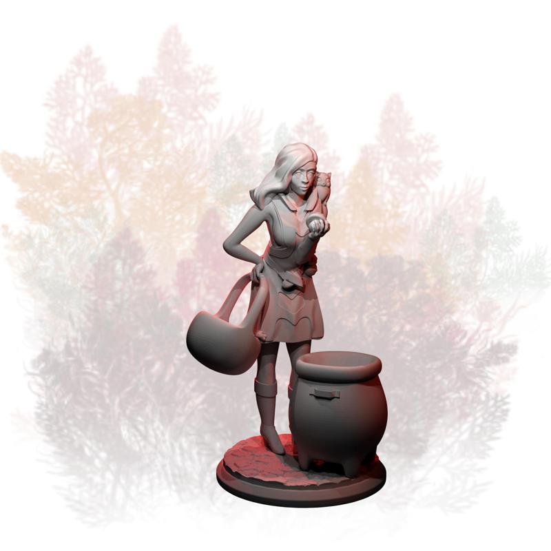 Witches Helga - Full-Body