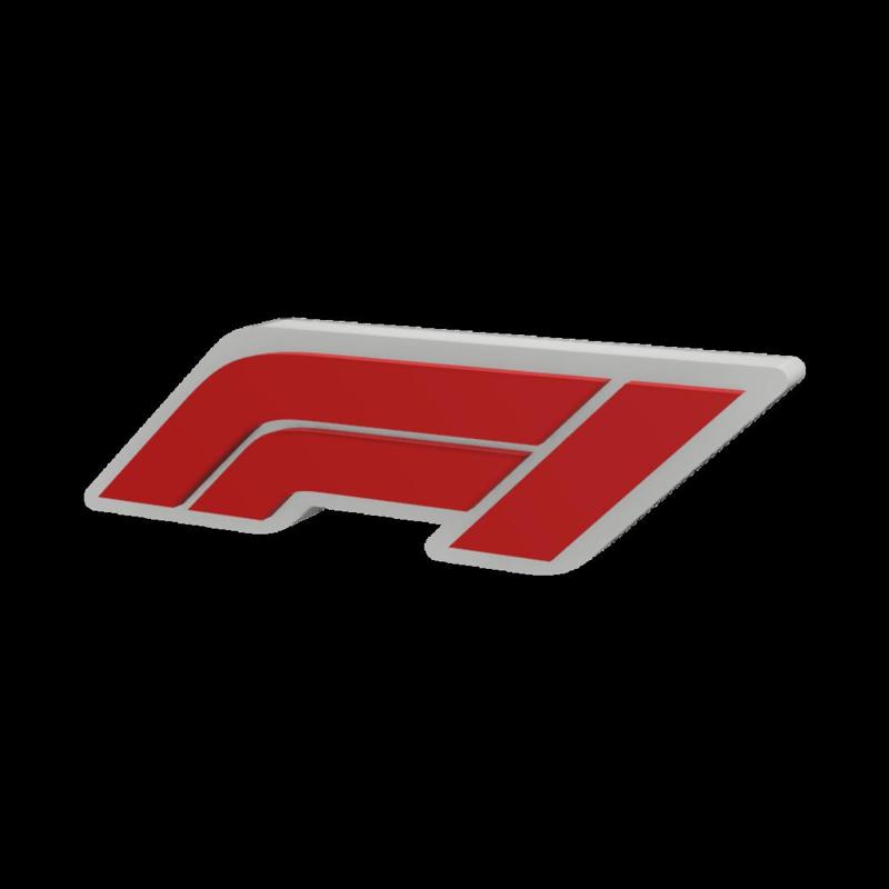 3D MULTICOLOR LOGO/SIGN - F1