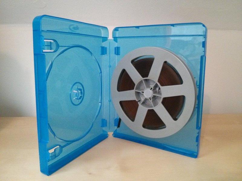 Super 8mm Film Storage Spool for Bluray Cases