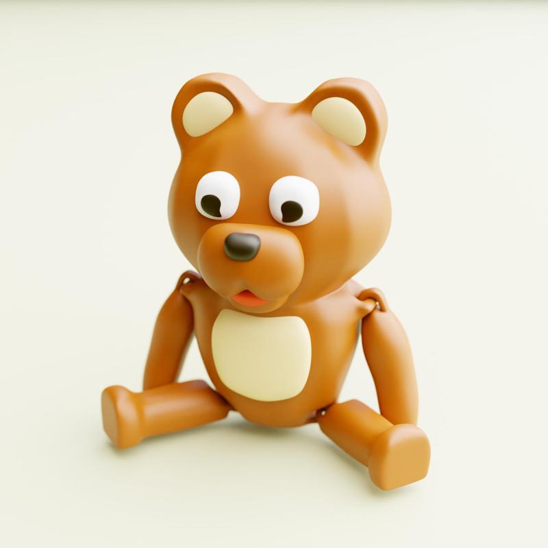 Articulated bear