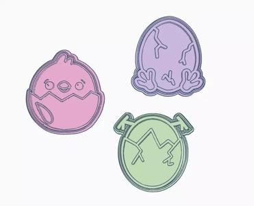 CORTANTES POLLITO HUEVO PASCUA PASCUAS EASTER EGG