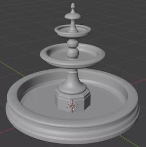 City fountain