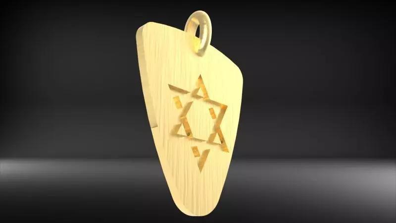 Star David Religious Pendant Necklace Charm Jewelry