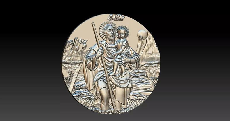 Saint Christopher Pendant