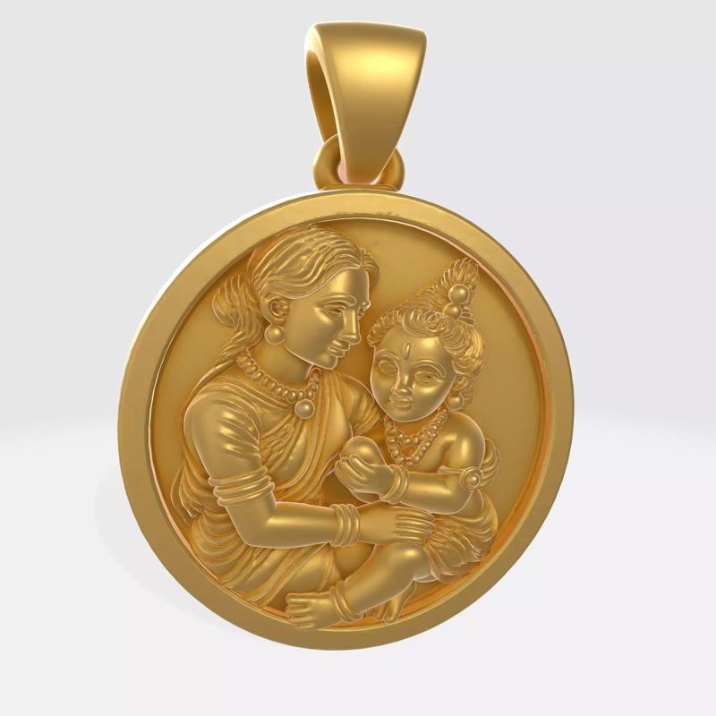 Mother Baby Pendant N4