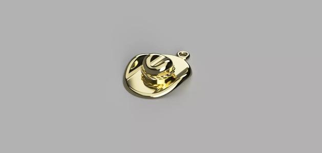 Cowboy Hat Pendant